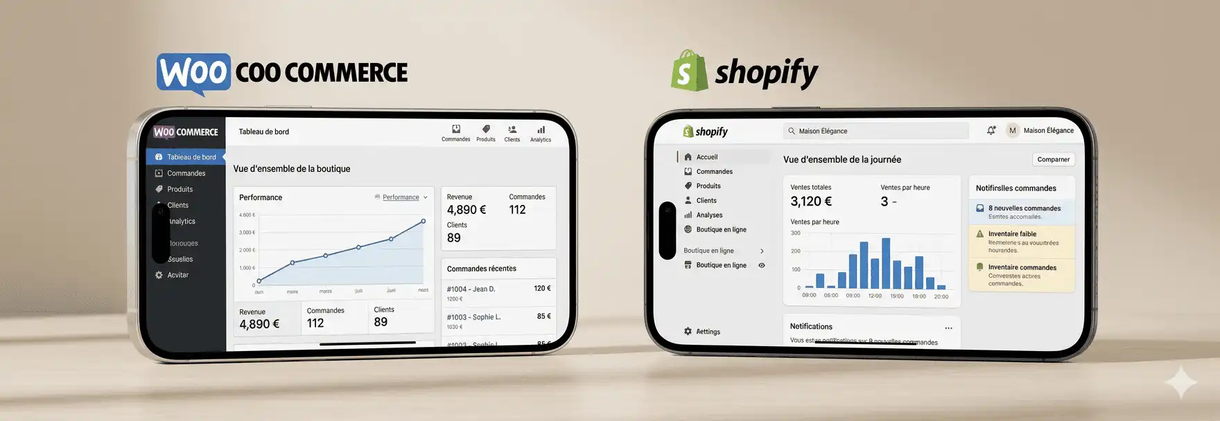 Comparatif WooCommerce vs Shopify 2026 : choisir la meilleure plateforme e-commerce pour une PME