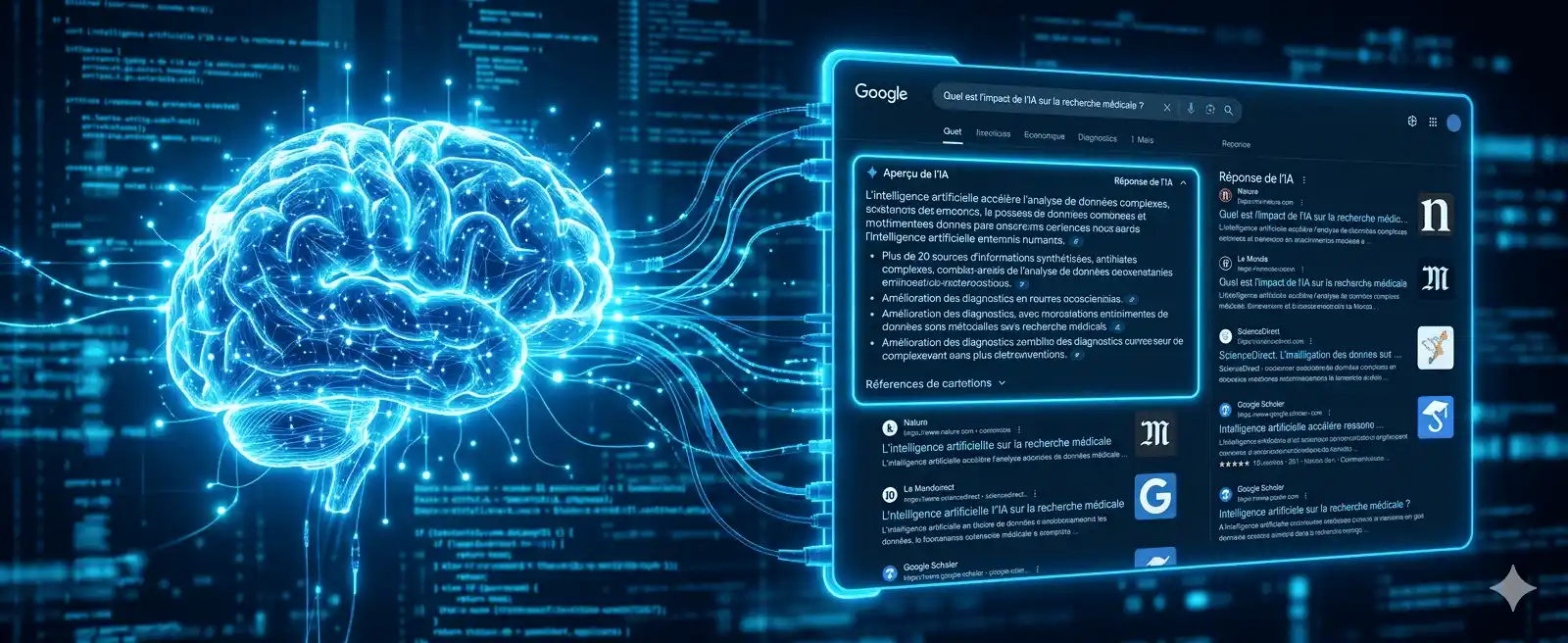 GEO Generative Engine Optimization : stratégie SEO pour être cité par les IA génératives comme Google SGE