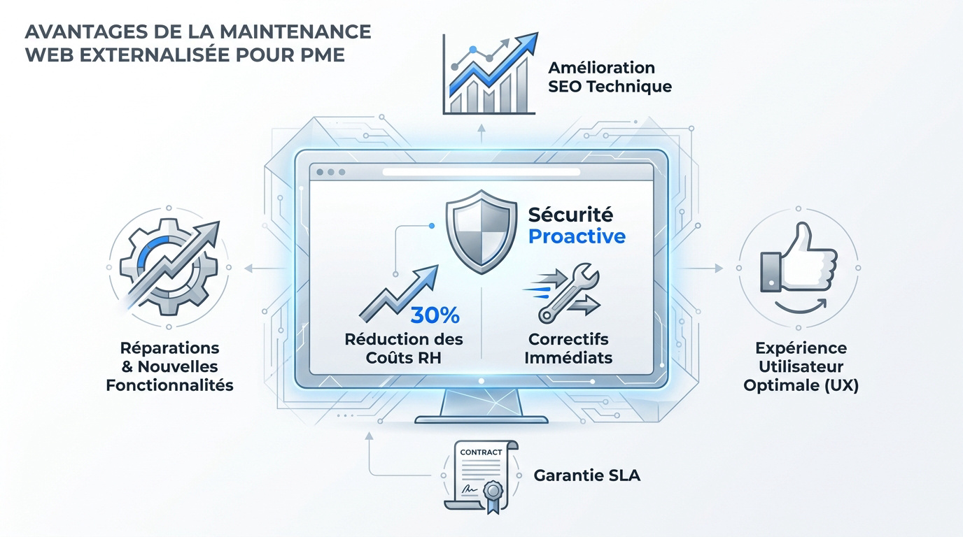 Avantages de la maintenance externalisée pour PME