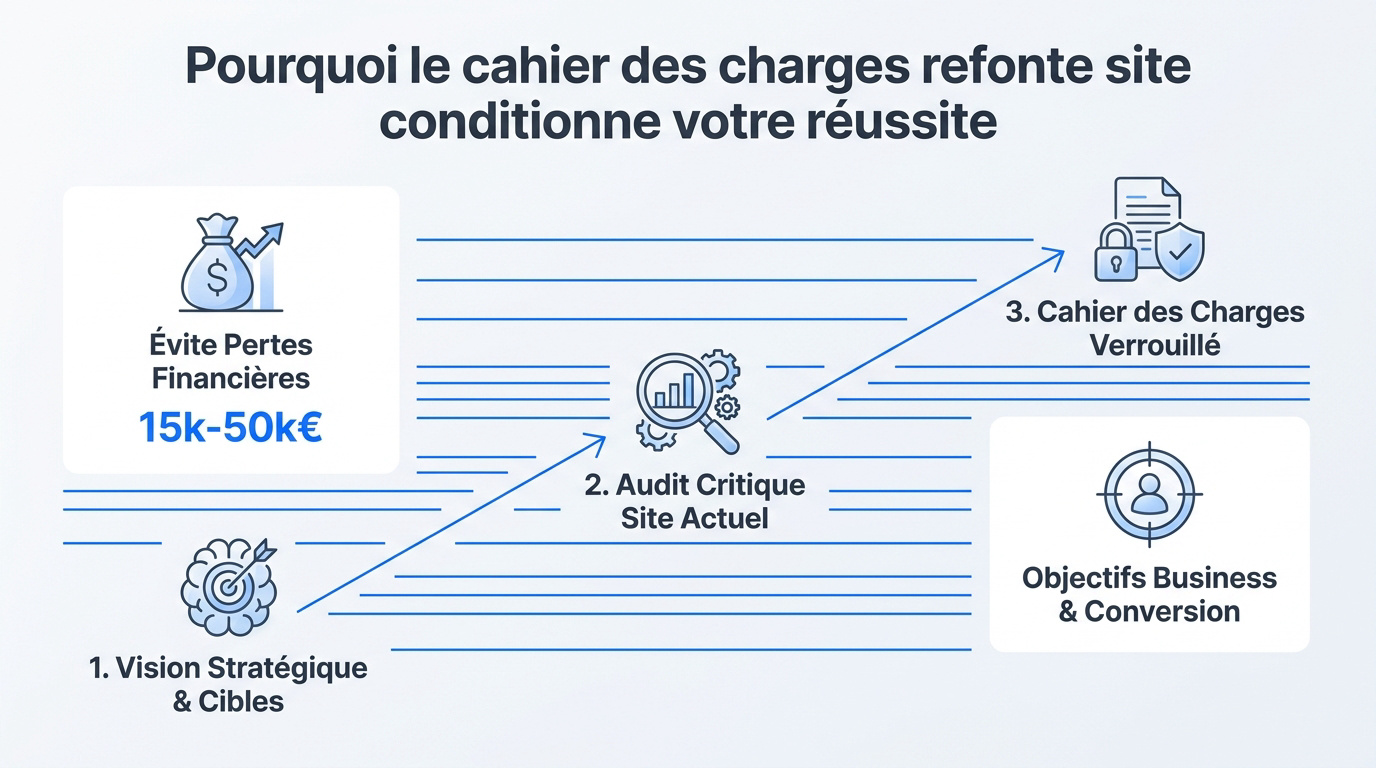 Structure d'un cahier des charges de refonte performant