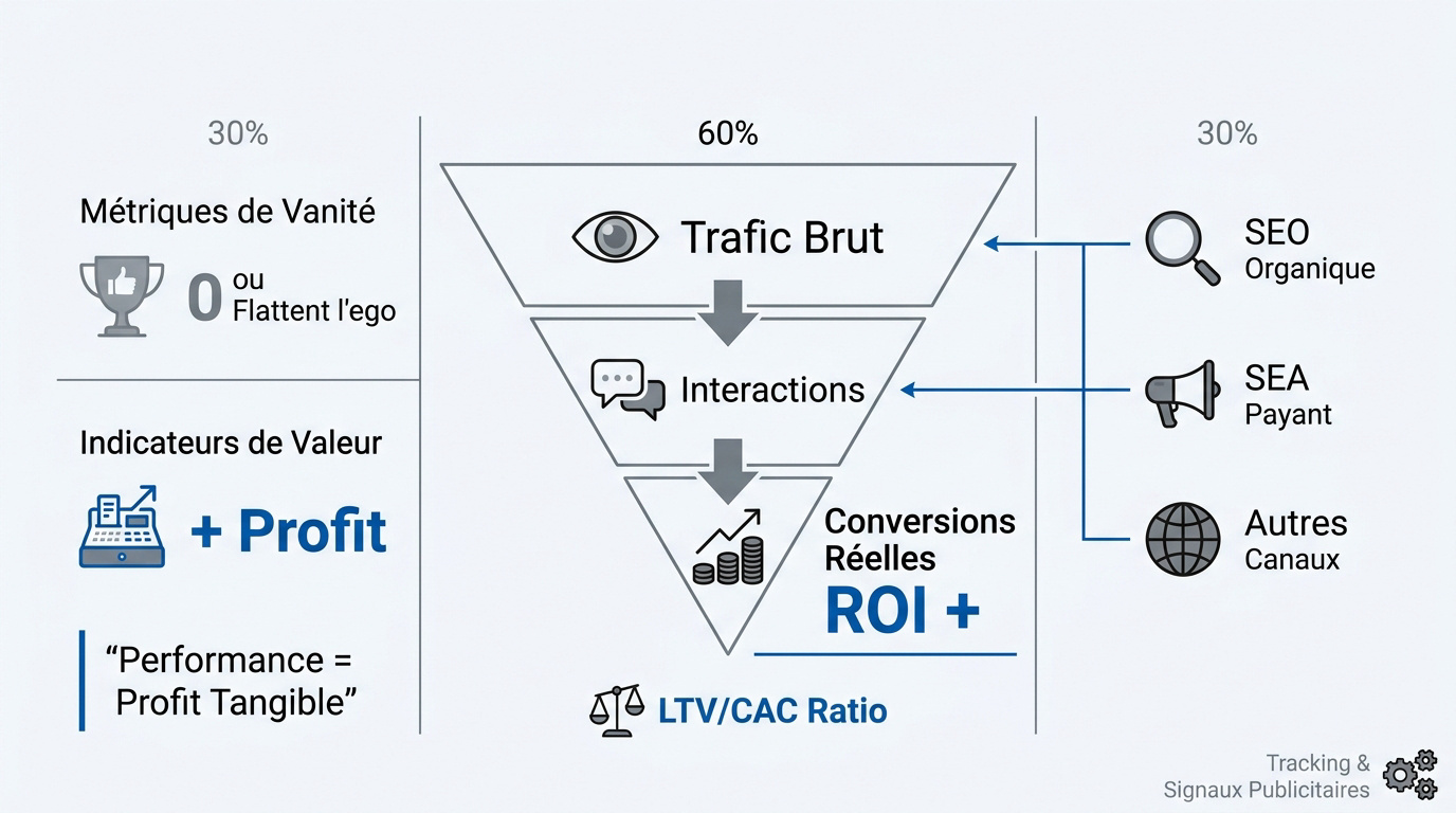 Indicateurs clés webmarketing PME