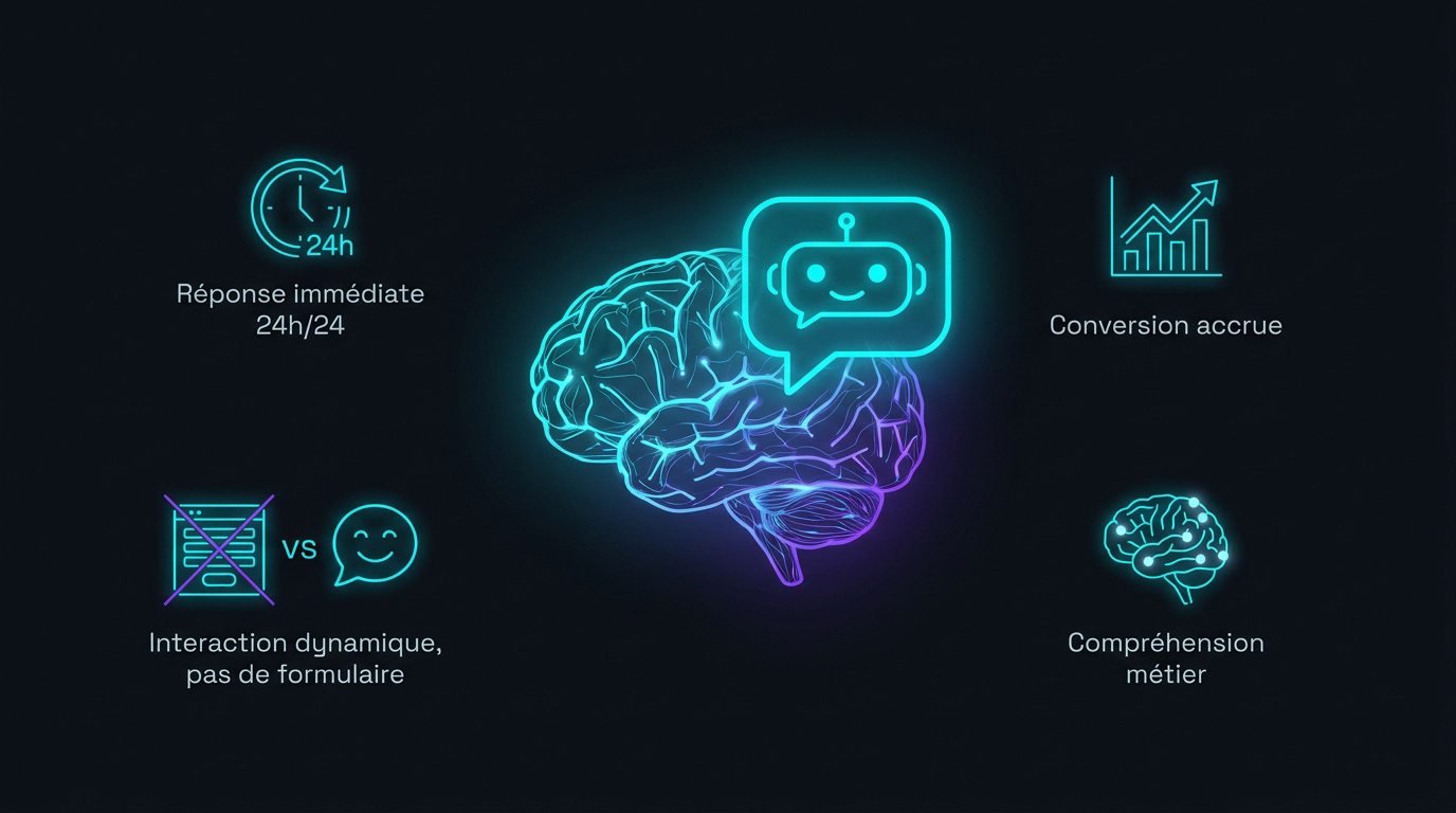 Interface IA avantages