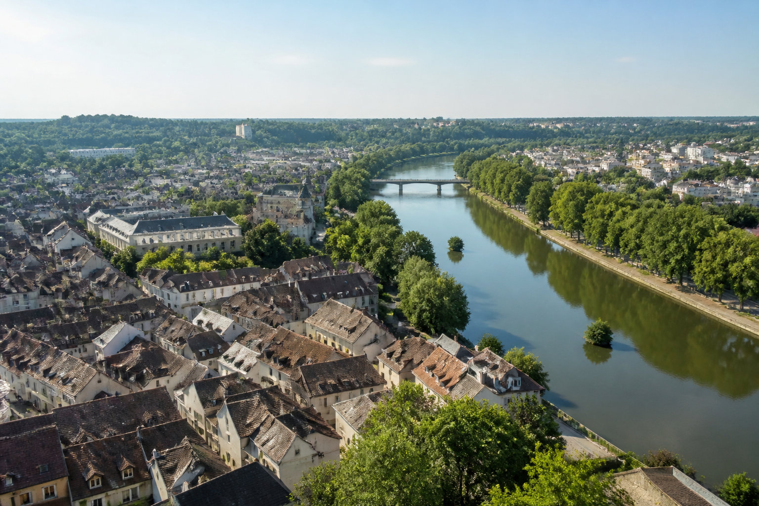 Portail des Entreprises de Melun : ancrage dans le chef-lieu