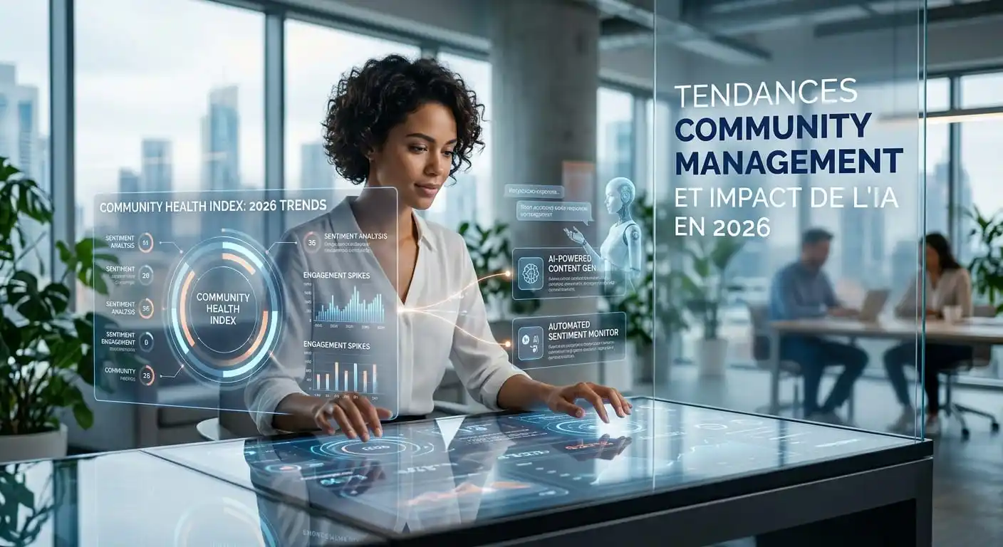 Tendances community management et impact de l’IA en 2026