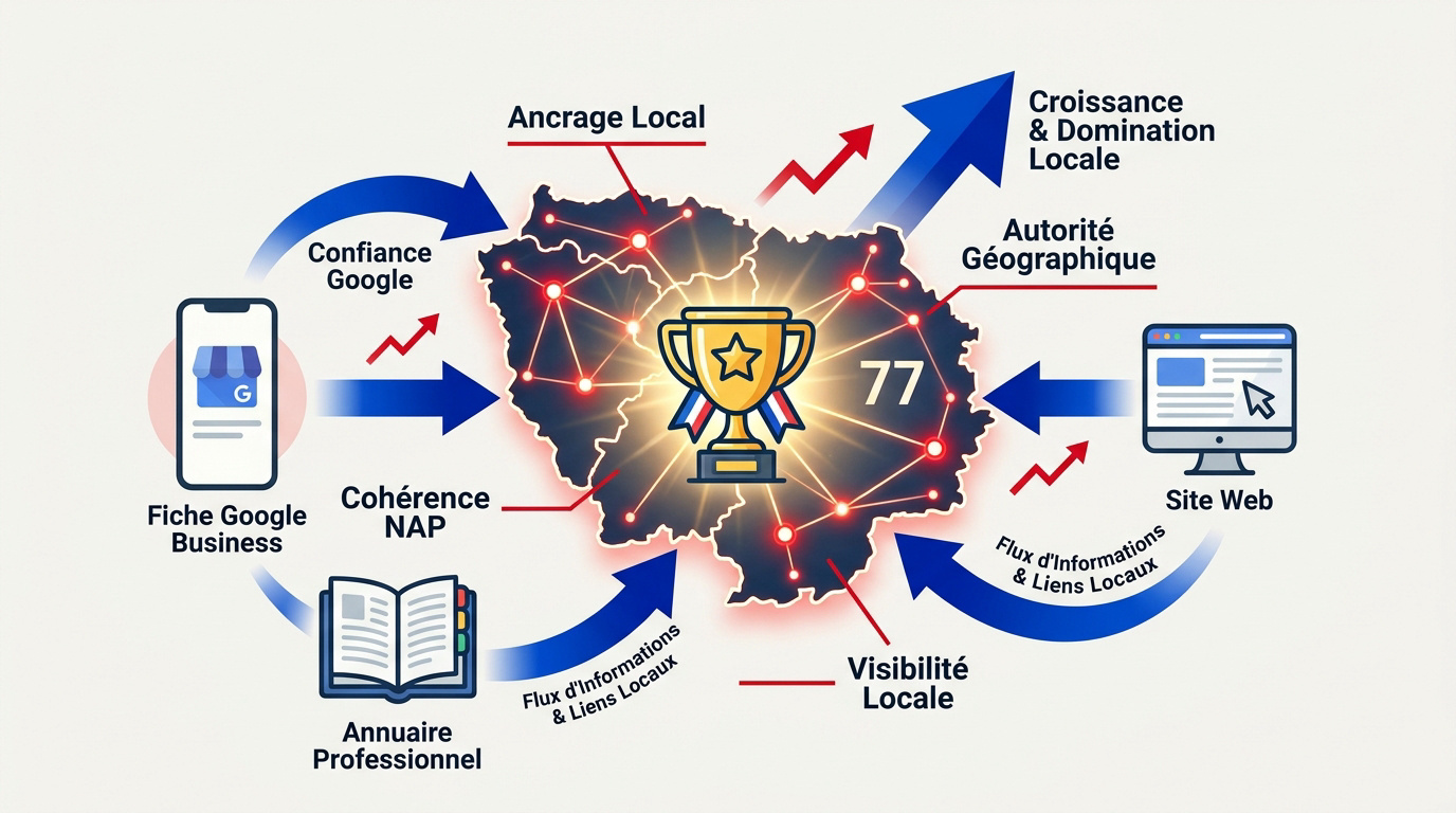 Stratégies de netlinking local et visibilité SEO en Seine-et-Marne pour les TPE
